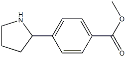 Methyl 4-(pyrrolidin-2-yl)benzoate CAS#: 908334-13-4