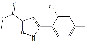 Methyl 5-(2,4-Dichlorophenyl)pyrazole-3-carboxylate CAS#: 944783-94-2