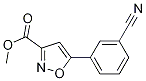 Methyl 5-(3-Cyanophenyl)isoxazole-3-carboxylate CAS#: 956360-06-8
