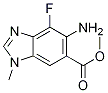 Methyl 5-aMino-4-fluoro-1-Methyl-1H-benzo[d]iMidazole-6-carboxylate CAS#: 918321-20-7