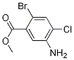 Methyl 5-amino-2-bromo-4-chlorobenzoate CAS#: 929524-50-5