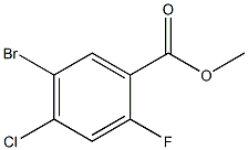 Methyl 5-bromo-4-chloro-2-fluorobenzoate CAS#: 951884-02-9