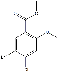 Methyl 5-bromo-4-chloro-2-methoxybenzoate CAS#: 951885-11-3