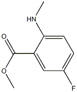 Methyl 5-fluoro-2-(MethylaMino)benzoate CAS#: 924668-99-5