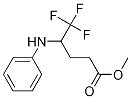 Methyl 5,5,5-trifluoro-4-(phenylaMino)pentanoate CAS#: 931383-14-1