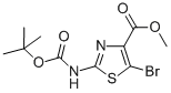 Methyl N-Boc-2-amnio-5-bromothiazole-4-carboxylate CAS#: 914349-71-6