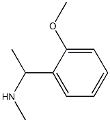 N-[1-(2-methoxyphenyl)ethyl]-N-methylamine CAS#: 921074-81-9