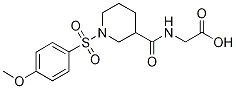 N-({1-[(4-Methoxyphenyl)sulfonyl]piperidin-3-yl}carbonyl)glycine CAS#: 919733-29-2