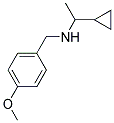 N-(1-CYCLOPROPYLETHYL)-N-(4-METHOXYBENZYL)AMINE CAS#: 923205-85-0