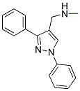N-[(1,3-DIPHENYL-1H-PYRAZOL-4-YL)METHYL]-N-METHYLAMINE CAS#: 926258-13-1
