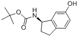 N-[(1R)-2,3-Dihydro-6-hydroxy-1H-inden-1-yl]carbamic acid tert-butyl ester CAS#: 947674-87-5