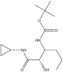 N-[(1S)-1-[(1S)-2-(Cyclopropylamino)-1-hydroxy-2-oxoethyl]butyl]carbamic acid tert-butyl ester CAS#: 944716-71-6
