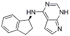 N-[(1S)-2,3-dihydro-1H-inden-1-yl]-1H-pyrrolo[2,3-d]pyriMidin-4-aMine CAS#: 905580-86-1