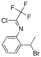 N-[2-(1-BROMOETHYL)PHENYL]-2,2,2-TRIFLUOROACETIMIDOYL CHLORIDE CAS#: 913962-14-8