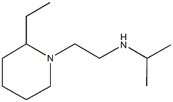 N-[2-(2-Ethylpiperidin-1-yl)ethyl]-N-isopropylamine CAS#: 933738-34-2