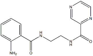 N-(2-{[(2-aminophenyl)carbonyl]amino}ethyl)pyrazine-2-carboxamide CAS#: 947965-46-0