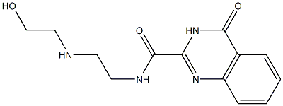 N-{2-[(2-hydroxyethyl)amino]ethyl}-4-oxo-3,4-dihydro-2-quinazolinecarboxamide CAS#: 954811-53-1