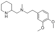 N-[2-(3,4-DIMETHOXYPHENYL)ETHYL]-N-METHYL-2-PIPERIDINEMETHANAMINE CAS#: 933760-70-4