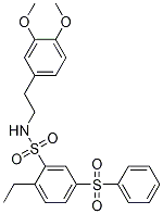 N-[2-(3,4-DiMethoxyphenyl)ethyl]-2-ethyl-5-(phenylsulfonyl)benzenesulfonaMide CAS#: 915754-05-1