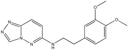 N-[2-(3,4-dimethoxyphenyl)ethyl]-N-[1,2,4]triazolo[4,3-b]pyridazin-6-ylamine CAS#: 905779-29-5