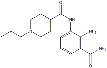 N-[2-AMino-3-(aMinocarbonyl)phenyl]-1-propyl-4-piperidinecarboxaMide CAS#: 943585-87-3