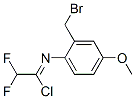 N-[2-(BROMOMETHYL)-4-METHOXYPHENYL]-2,2-DIFLUOROACETIMIDOYL CHLORIDE CAS#: 934843-25-1