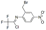 N-[2-(BROMOMETHYL)-4-NITROPHENYL]-2,2,2-TRIFLUOROACETIMIDOYL CHLORIDE CAS#: 930775-33-0