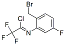 N-[2-(BROMOMETHYL)-5-FLUOROPHENYL]-2,2,2-TRIFLUOROACETIMIDOYL CHLORIDE CAS#: 930778-46-4