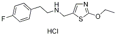 N-[(2-Ethoxy-1,3-thiazol-5-yl)methyl]-2-(4-fluorophenyl)ethanamine hydrochloride CAS#: 937663-08-6