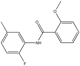 N-(2-Fluoro-5-Methylphenyl)-2-MethoxybenzaMide, 97% CAS#: 916037-60-0