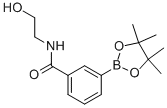 N-[2-HYDROXYETHYL]BENZAMIDE-3-BORONIC ACID, PINACOL ESTER CAS#: 943911-66-8