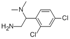 N-[2-amino-1-(2,4-dichlorophenyl)ethyl]-N,N-dimethylamine CAS#: 951918-42-6
