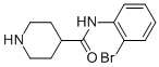 N-(2-bromophenyl)piperidine-4-carboxamide CAS#: 951381-76-3