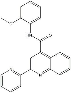 N-(2-methoxyphenyl)-2-(pyridin-2-yl)quinoline-4-carboxamide CAS#: 951900-62-2