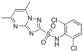 N-(2,6-dichlorophenyl)-5,7-dimethyl[1,2,4]triazolo[1,5-a]pyrimidine-2-sulfonamide CAS#: 98937-00-9