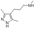 N-[3-(3,5-DIMETHYL-1H-PYRAZOL-4-YL)PROPYL]-N-METHYLAMINE CAS#: 936939-86-5