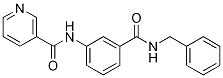 N-(3-(Benzylcarbamoyl)phenyl)nicotinamide CAS#: 925199-18-4