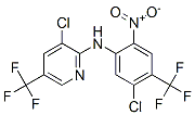 N-(3-Chloro-5-trifluoromethyl-2-pyridyl)-5-chloro-2-nitro-4-(trifluoromethyl)aniline CAS#: 99253-18-6