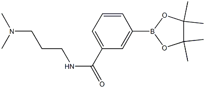 N-(3-Dimethylamino-propyl)-3-(4,4,5,5-tetramethyl-[1,3,2]dioxaborolan-2-yl)-benzamide CAS#: 936250-16-7