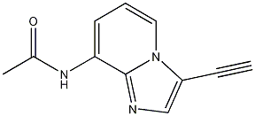 N-(3-Ethynylimidazo[1,2-a]pyridin-8-yl)-acetamide CAS#: 943320-54-5