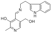 N-((3-Hydroxy-5-hydroxymethyl-2-methyl)-4-pyridylmethylidene)tryptamin e CAS#: 98497-88-2