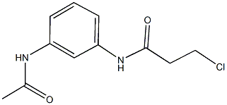 N-[3-(acetylamino)phenyl]-3-chloropropanamide CAS#: 900711-15-1