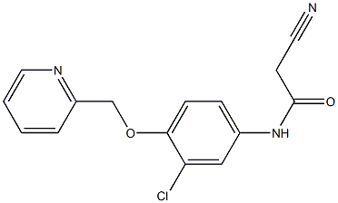 N-(3-chloro-4-(pyridin-2-ylmethoxy)phenyl)-2- CAS#: 915945-31-2