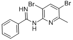 N-(3,5-DIBROMO-6-METHYL-2-PYRIDINYL)-BENZAMIDINE CAS#: 939053-47-1