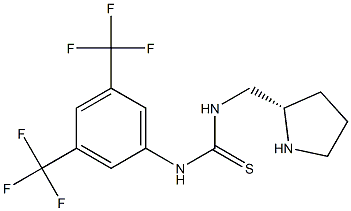 N-[3,5-bis(trifluoroMethyl)phenyl]-N'-[(2S)-2-pyrrolidinylMethyl]- Thiourea CAS#: 904928-30-9