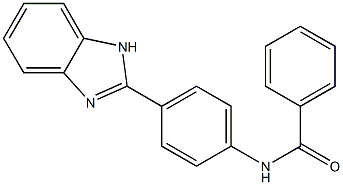N-(4-(1H-benzo[d]imidazol-2-yl)phenyl)benzamide CAS#: 98806-50-9