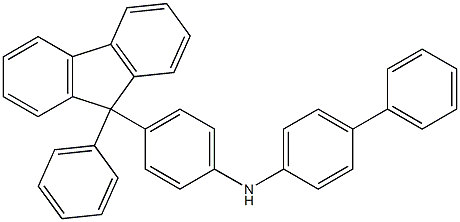 N-(4-(9-phenyl-9H-fluoren-9-yl)phenyl)-[1,1'-biphenyl]-4-amine CAS#: 955959-89-4