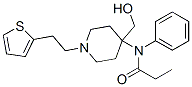 N-(4-(Hydroxymethyl)-1-(2-(2-thienyl)ethyl)-4-piperidinyl)-N-phenylpro panamide CAS#: 99759-68-9