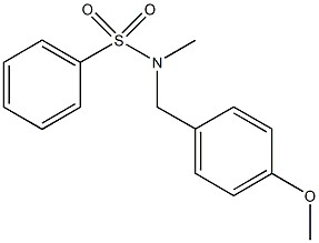 N-(4-METHOXYBENZYL)-N-METHYLBENZENESULFONAMIDE CAS#: 915916-89-1