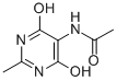 N-(4,6-dihydroxy-2-methylpyrimidin-5-yl)acetamide CAS#: 98797-16-1